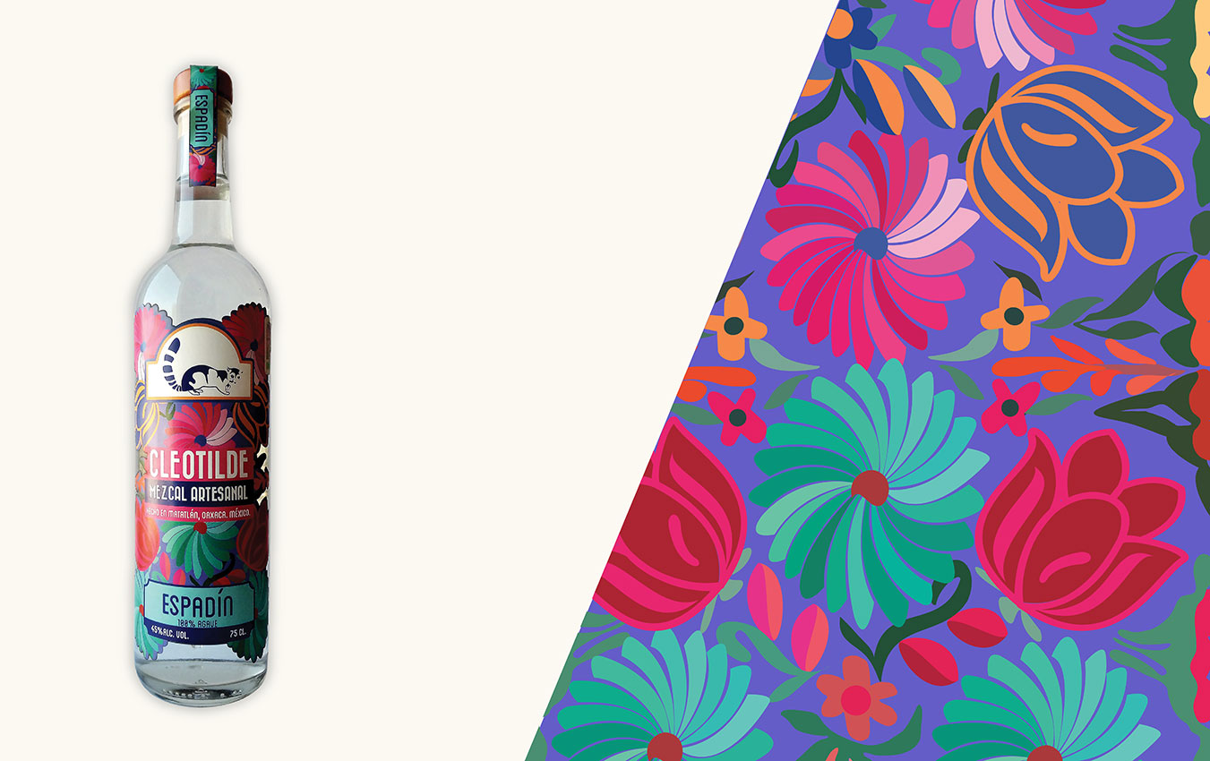 BRAND design for Mezcal Cleotilde